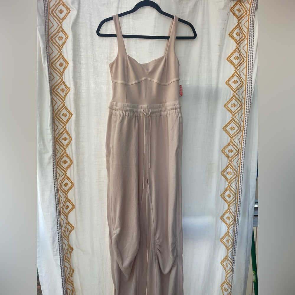 FP Movement by Free People Beige Jumpsuit
